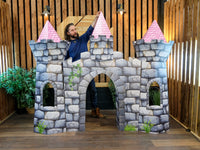 Life Size 7ft Princess Castle / Playhouse Castle / Photo Backdrop